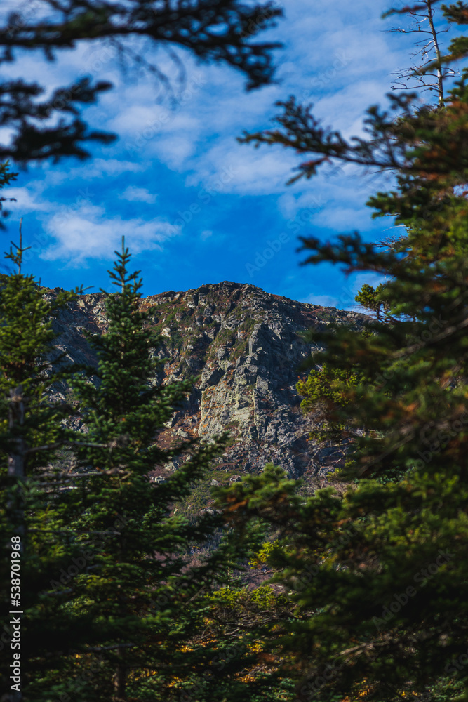 Hiking up Mount Washington in Fall!