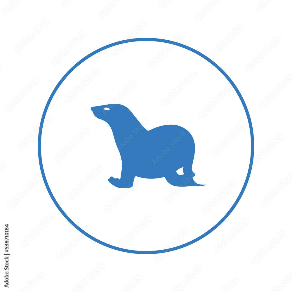 Aquatic animal fur sea lion icon | Circle version icon | Aquatic animal fur sea lion icon | Circle version icon |