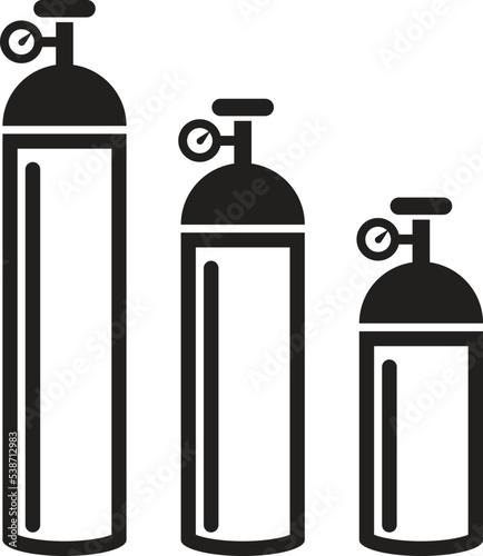 Oxygen Cylinder Icon