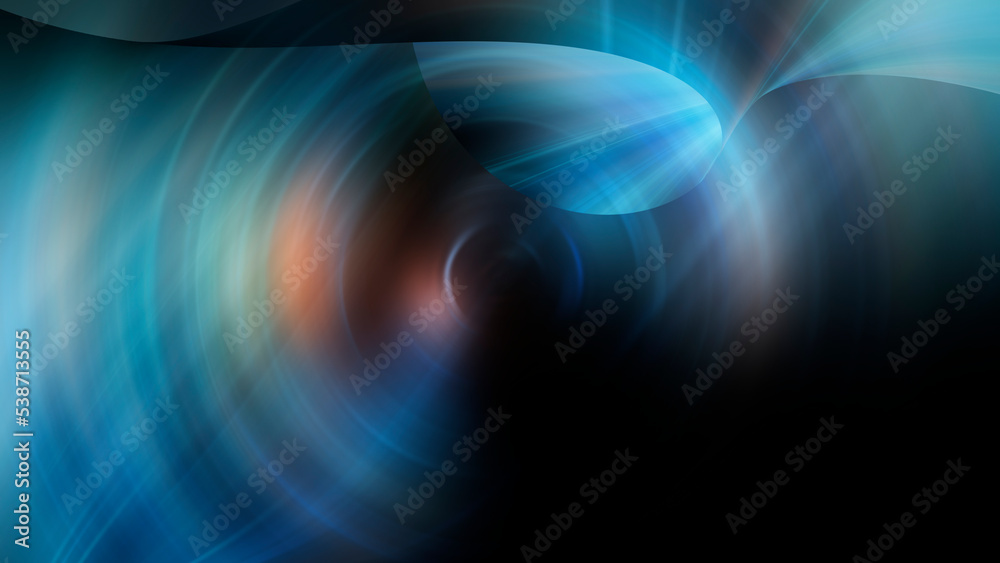 Fototapeta premium Abstract multicolored fractal background with glow