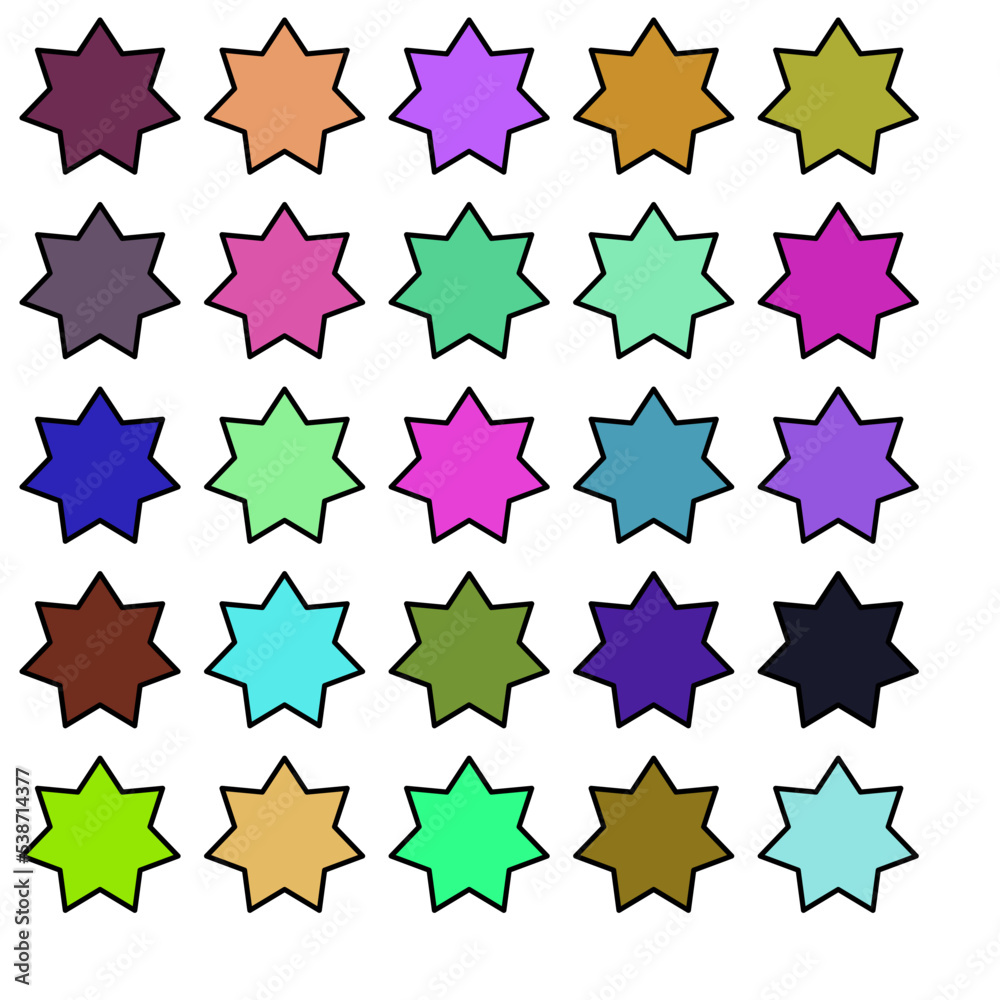 seamless star pattern