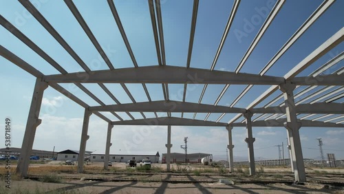the establishment of the prefabricated factory