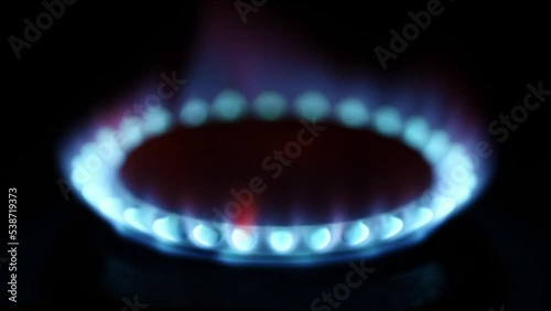 Natural gas used in homes and industry