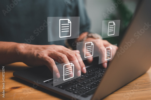 online documentation database, Document Management System (DMS), online documentation database and process automation to efficiently manage files, Corporate business technology..