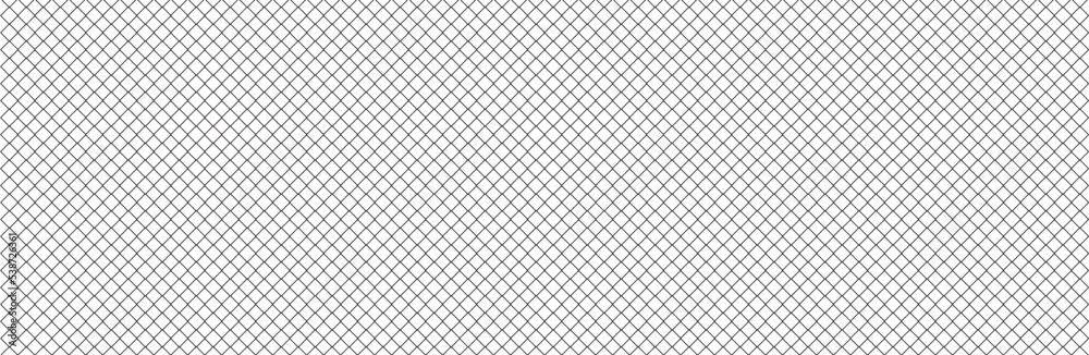 Net texture pattern on white background. Net texture pattern for backdrop and wallpaper. Realistic net pattern with black squares. Geometric background, vector illustration Net texture pattern on white background. Net texture pattern for backdrop and wallpaper. Realistic net pattern with black squares. Geometric background, vector illustration