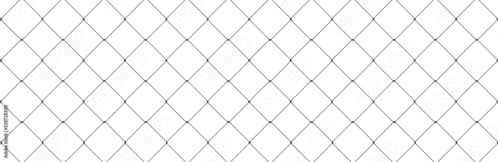 Net texture pattern on white background. Net texture pattern for backdrop and wallpaper. Realistic net pattern with black squares. Geometric background, vector illustration Net texture pattern on white background. Net texture pattern for backdrop and wallpaper. Realistic net pattern with black squares. Geometric background, vector illustration
