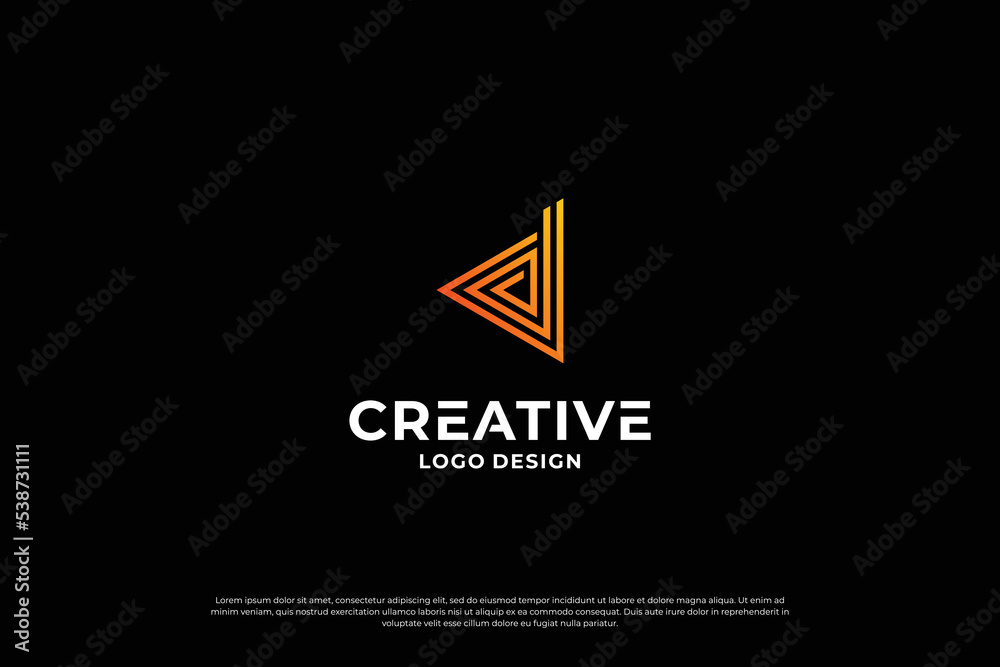 Letter D logo design vector. Initial letters D for logo brand. Creative D sign initial letter. Letter D logo design vector. Initial letters D for logo brand. Creative D sign initial letter.