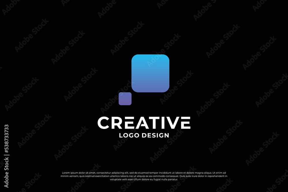Letter P logo design inspiration. Initial letters P logo symbol mark. Creative letter P logo vector. Letter P logo design inspiration. Initial letters P logo symbol mark. Creative letter P logo vector.