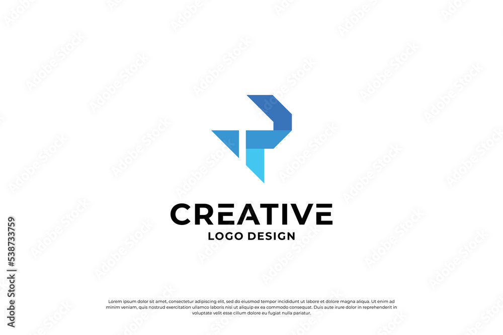 Letter P logo design inspiration. Initial letters P logo symbol mark. Creative letter P logo vector. Letter P logo design inspiration. Initial letters P logo symbol mark. Creative letter P logo vector.