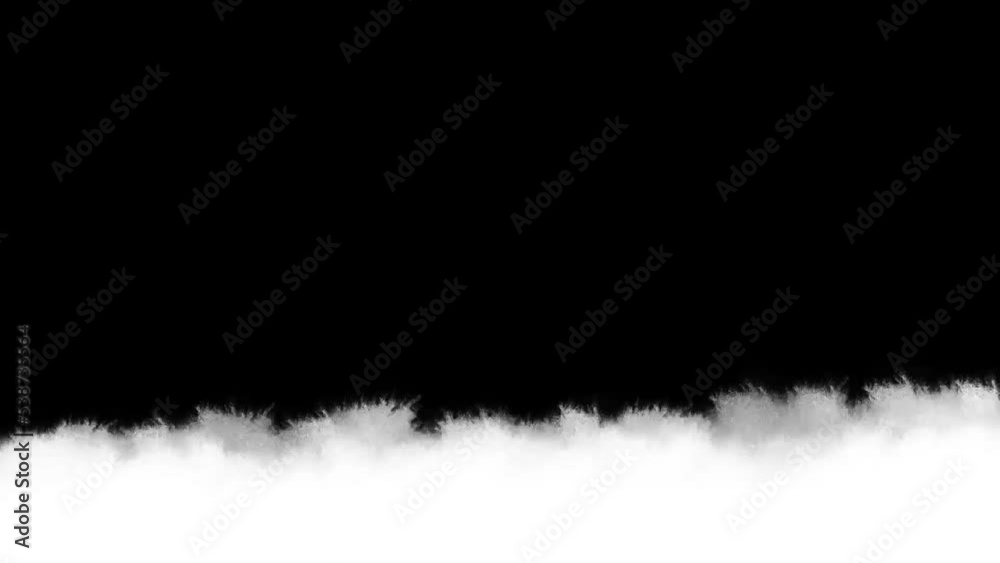 Recurso de fluido de blanco a negro con textura de acuarela, tinta. Mancha de abajo a arriba