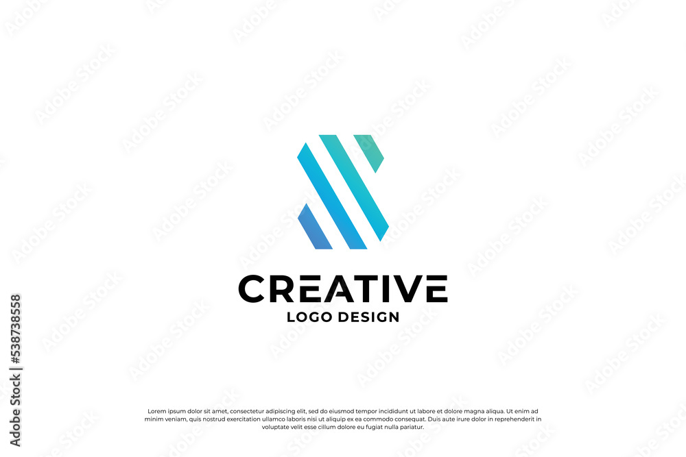 letter s logo design template. initial letters S logo vector. Creative ...
