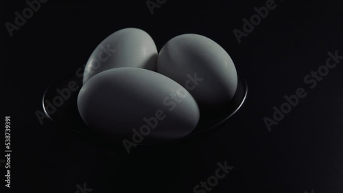 Natural eggs in the henhouse