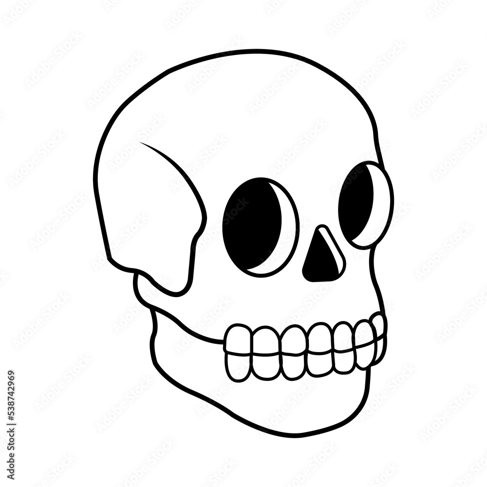 Fototapeta premium Cráneo - calavera