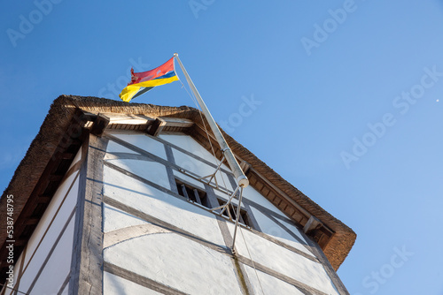 Принти на полотні Outside the globe theatre
