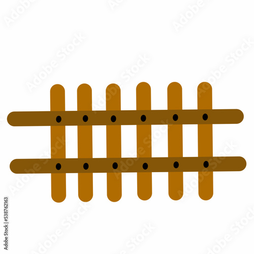 wooden fence