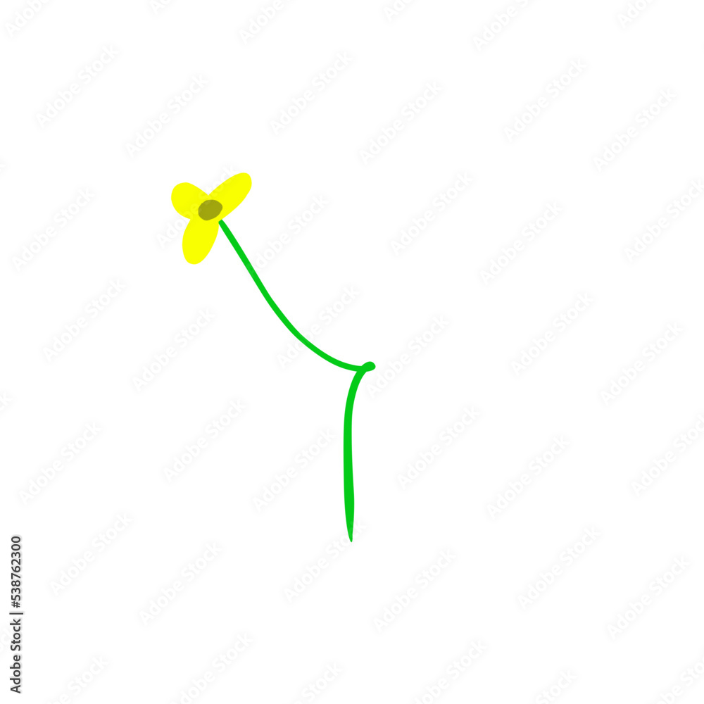 yellow flowers with green stems yellow flowers with green stems