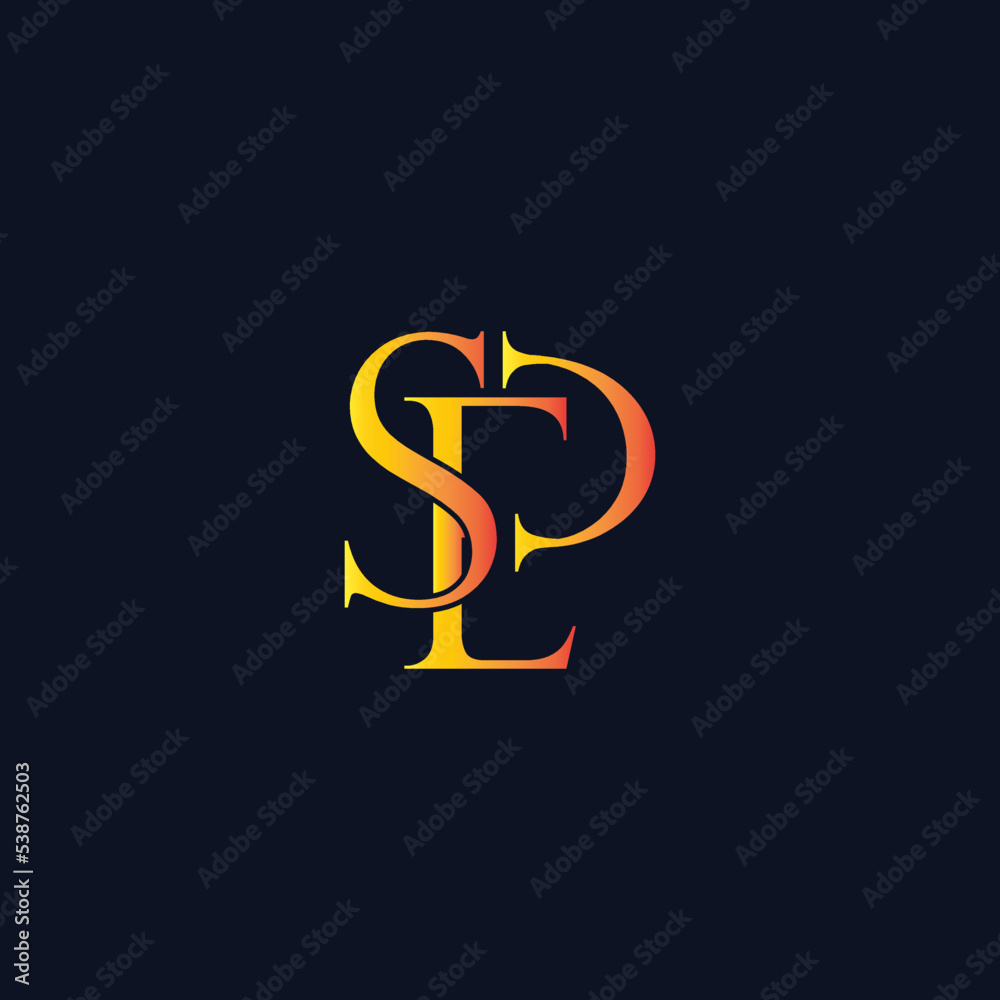 SEP letter signature creative logo design SEP letter signature creative logo design