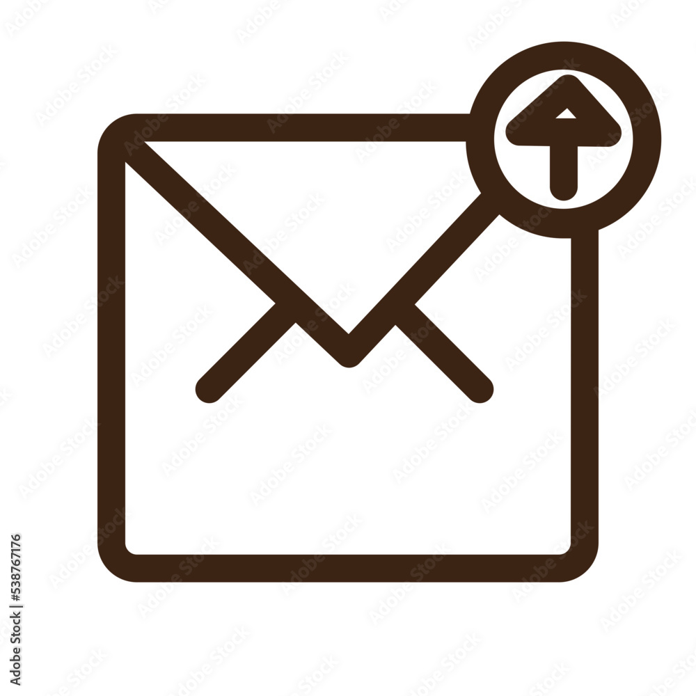 message upload outline icon message upload outline icon