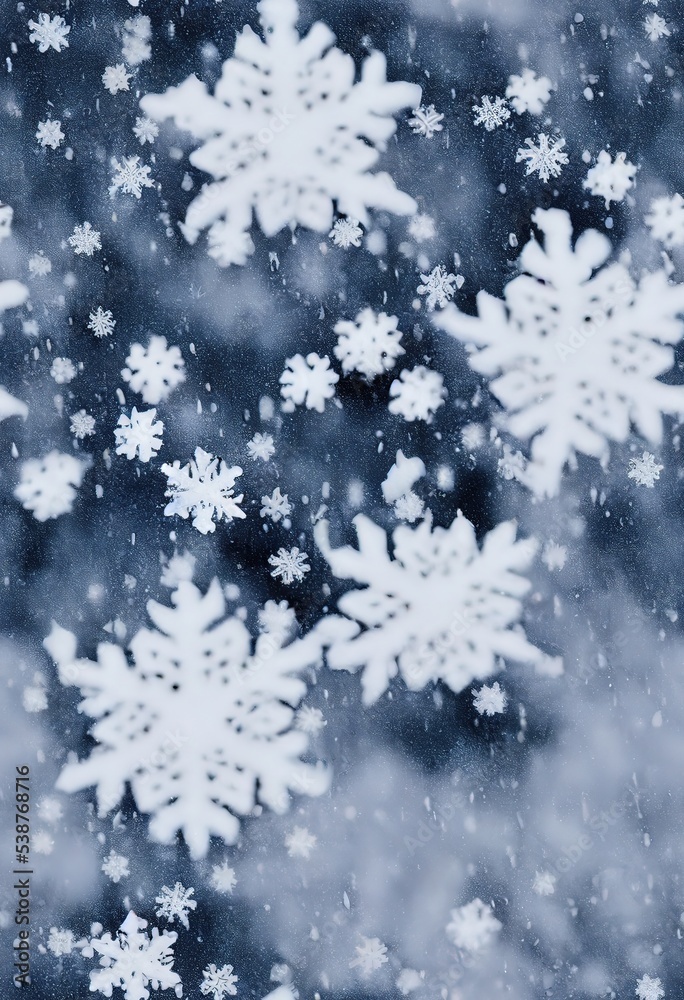 Computer-generated image of a winter holiday abstract background. White, frosty, and cold wallpaper background for the 2022-2023 winter holiday season Computer-generated image of a winter holiday abstract background. White, frosty, and cold wallpaper background for the 2022-2023 winter holiday season
