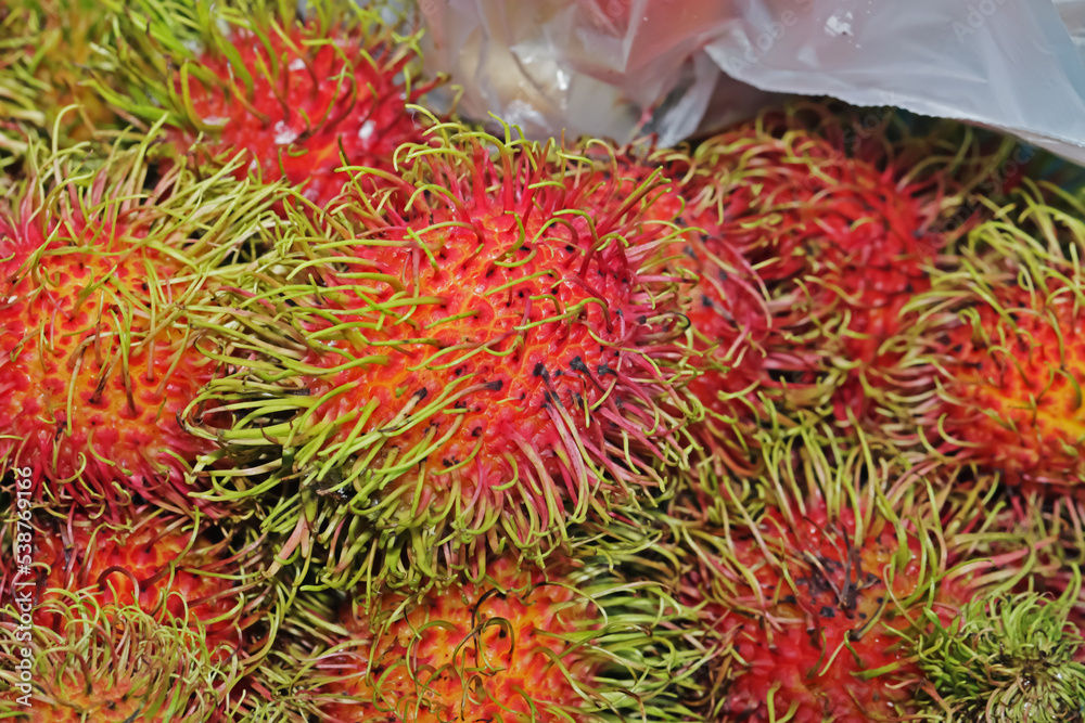 rambutan fruit market rambutan fruit market
