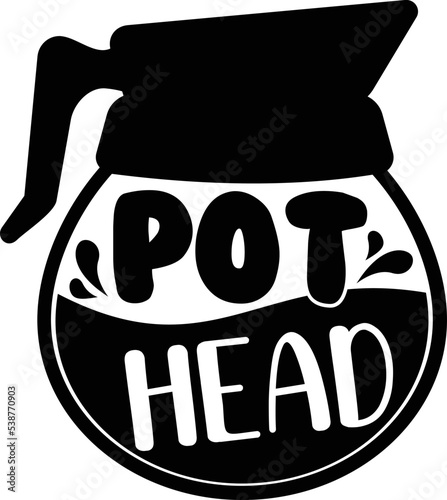 Coffee Pot Head
