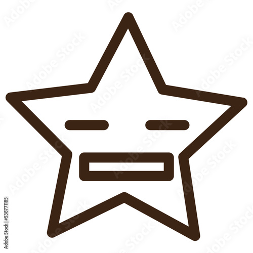 emoji expression face outline icon