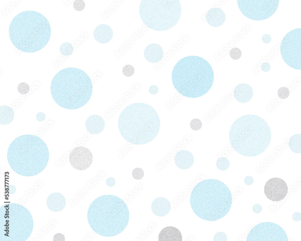 ランダムな水玉模様　背景