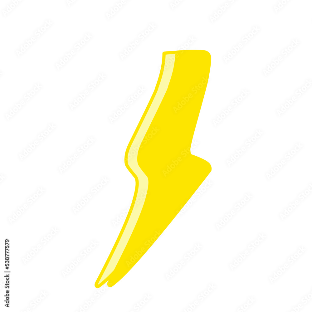 yellow lightning vector illustration yellow lightning vector illustration