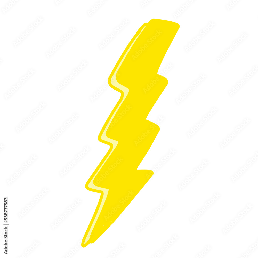 yellow lightning vector illustration yellow lightning vector illustration