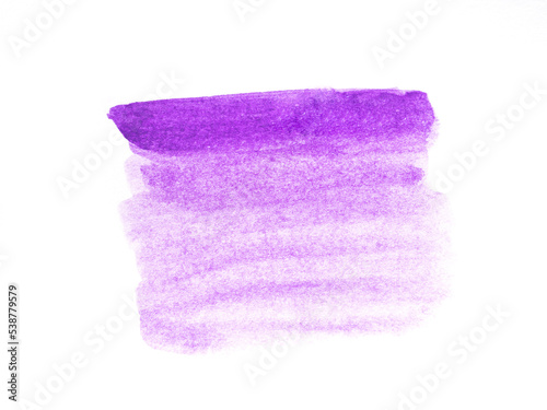 Watercolor abstract pained with gradient from dark purple to light purple color background. Concepts for poster, wallpaper, card, book cover, packaging.  isolated watercolor..