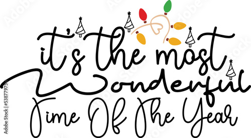 Hand Draw Christmas Svg Design