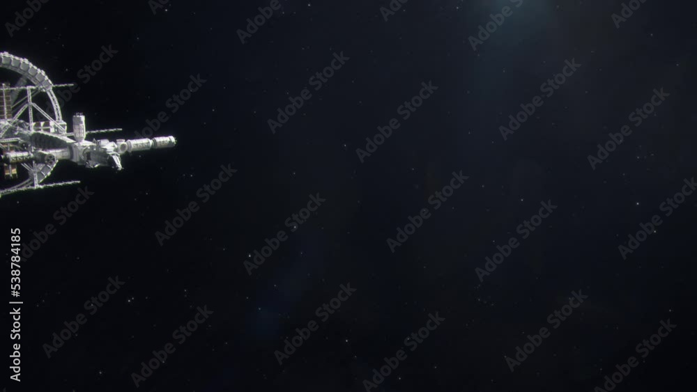 Large Generational Colony Ship Establishing Shot Large Generational Colony Ship Establishing Shot