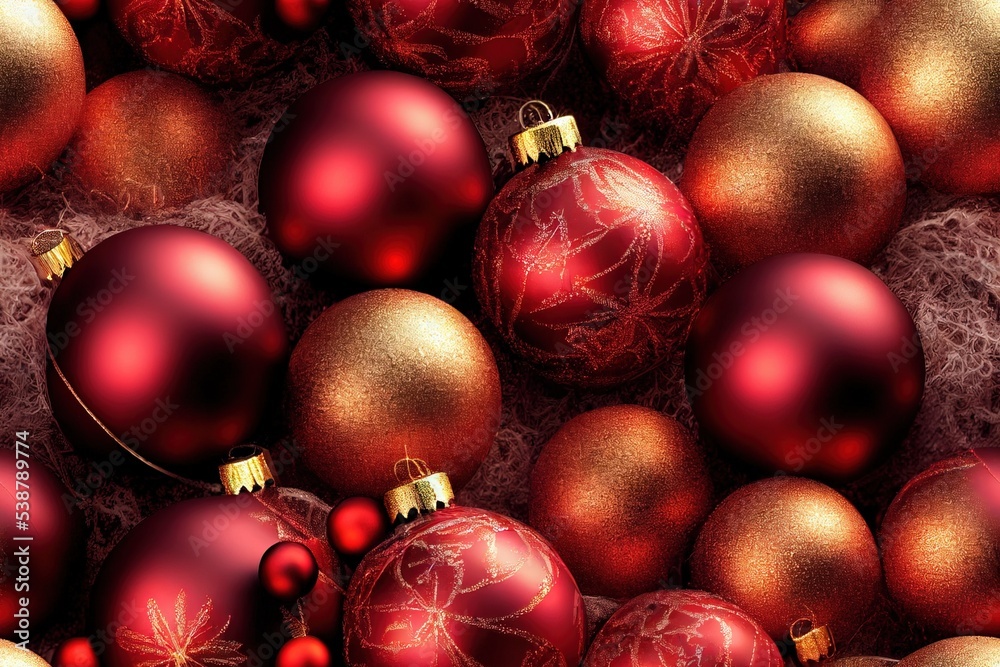 Christmas Lights and Ornaments Seamless Holiday Texture Pattern Tiled Repeatable Tessellation Background Image Christmas Lights and Ornaments Seamless Holiday Texture Pattern Tiled Repeatable Tessellation Background Image