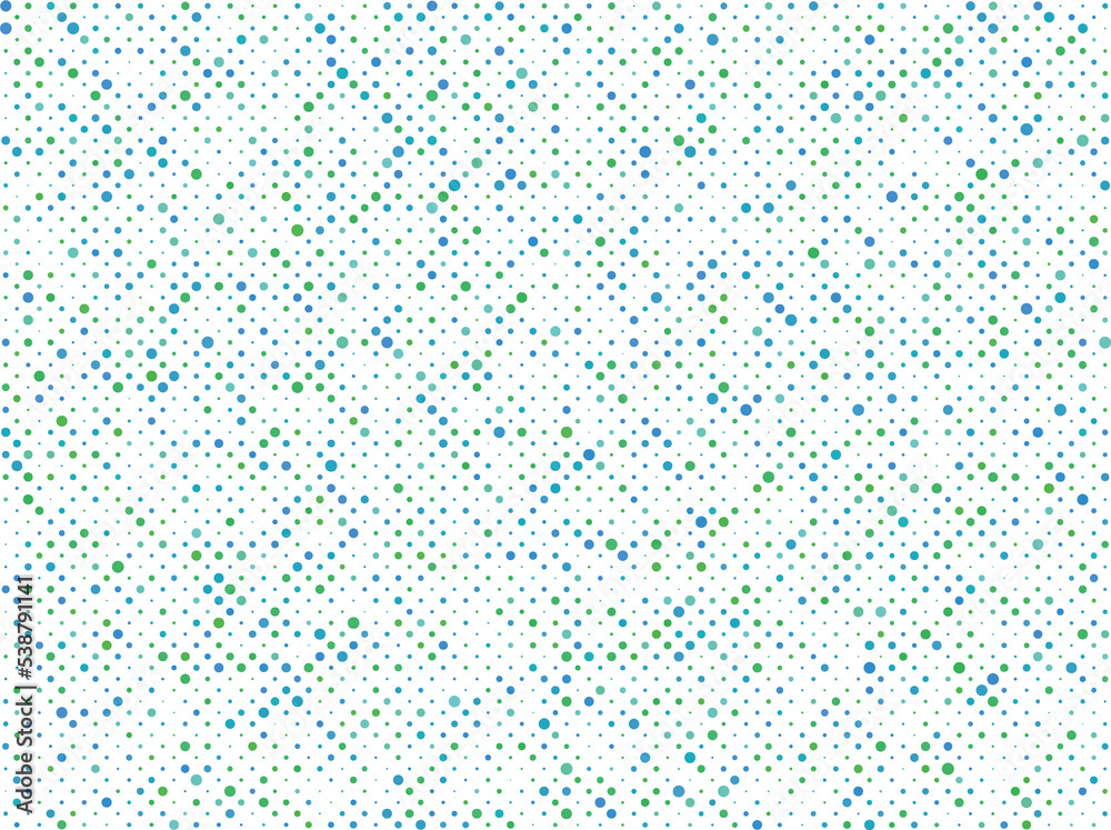 背景素材 ドット柄 青 透過PNG Background material Dot pattern Blue transparent PNG