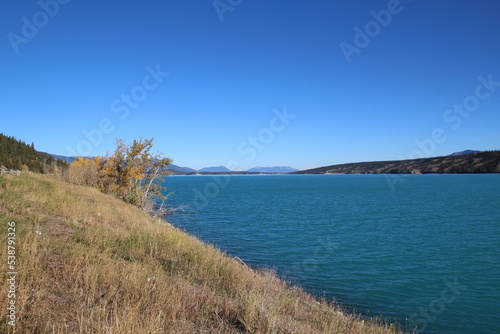 Looking Down The Lake  Nordegg  Alberta