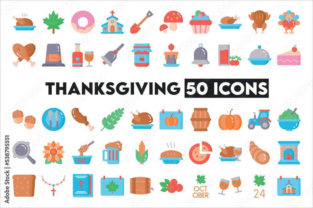 Thanksgiving Icons Pack 