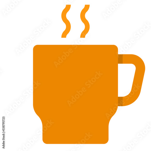 coffee cup flat icon