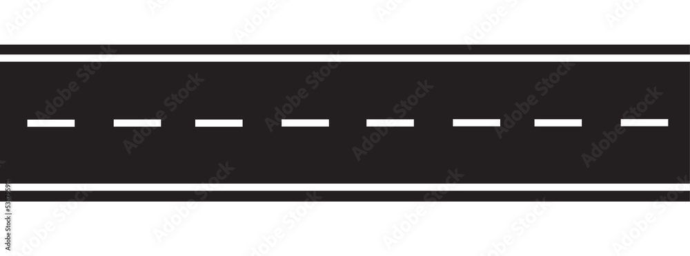 straight road. travel concept illustration straight road. travel concept illustration