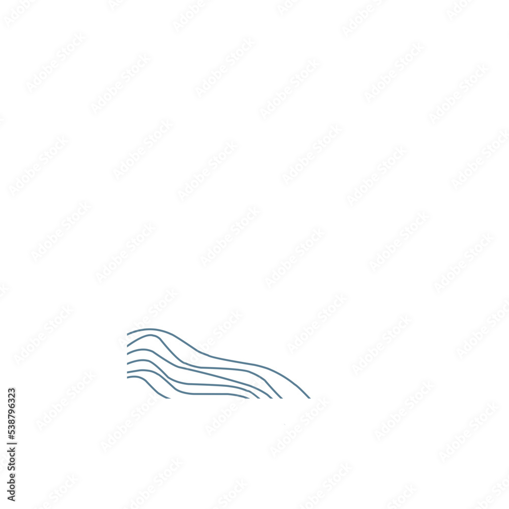 wavy abstract line