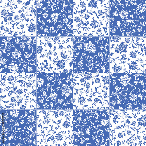 Beautiful and seamless chintz pattern,