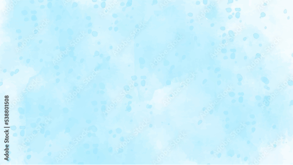 Obraz premium Blue watercolor background for textures backgrounds and web banners design