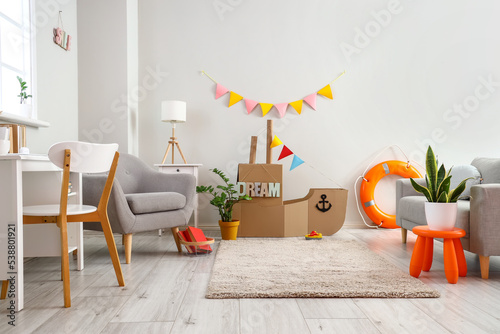 Interior of children's room...