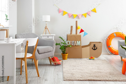 Interior of children's room...