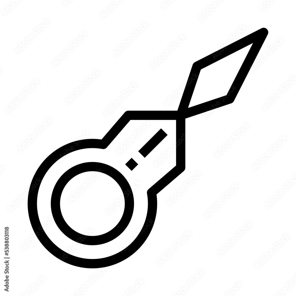 threader Outline icon