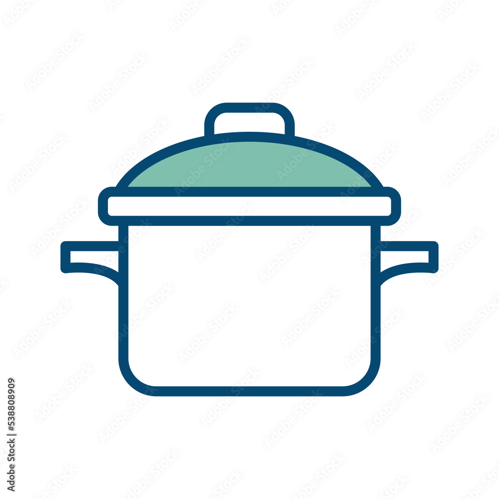 sauce pan icon vector design template in white background sauce pan icon vector design template in white background