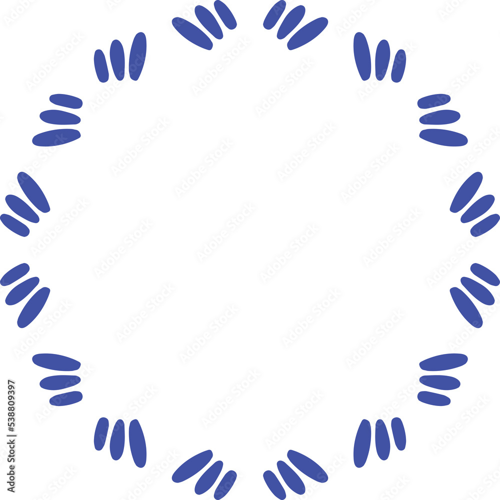 Circle frame for text Circle frame for text