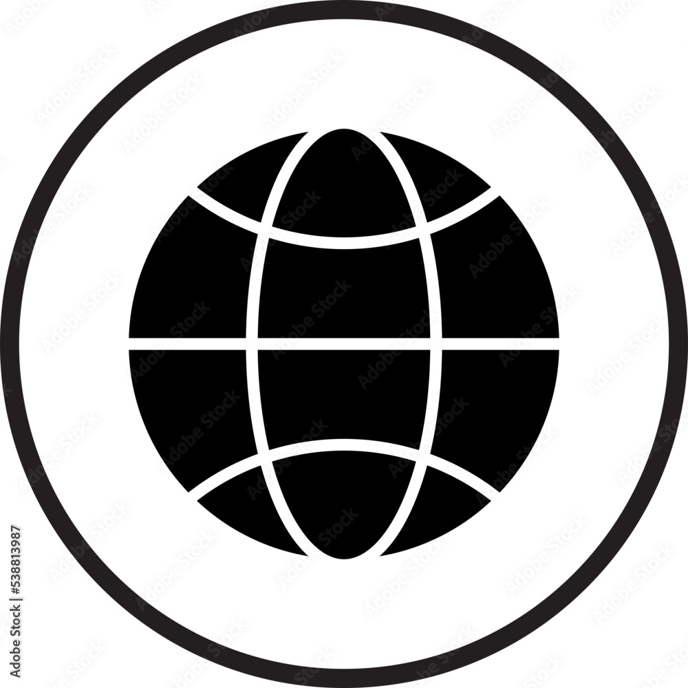Worldwide Icon Style Worldwide Icon Style