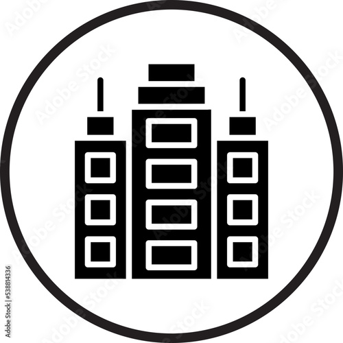 Office Building Icon Style