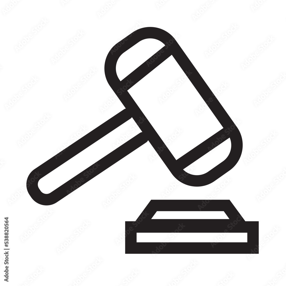 auction court gavel hammer justice law legal icon auction court gavel hammer justice law legal icon