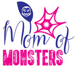 Mom of Monsters, Halloween Pumpkin SVG Design, T-Shirt Design, SVG Bundle